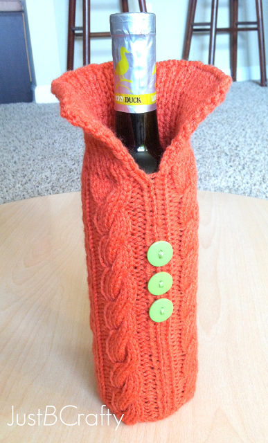 Wine Bottle Sweater Pattern