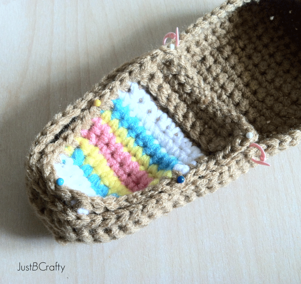 free crochet moccasin pattern