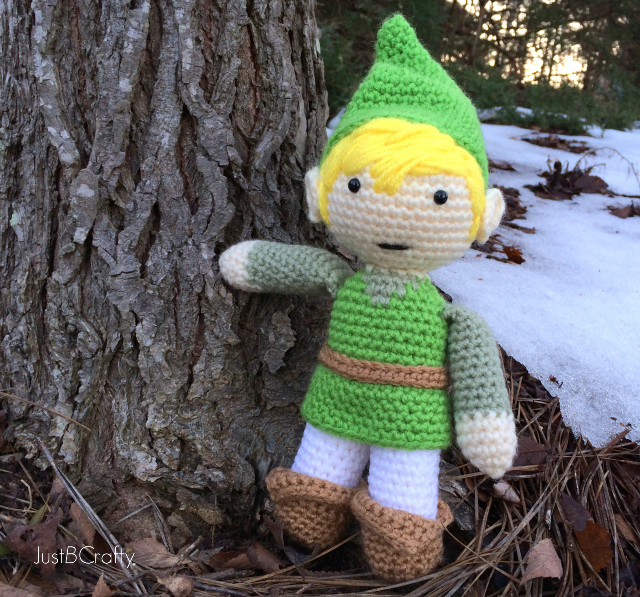 Link And Zelda Crochet Doll, The Legend of Zelda, Handmade Link