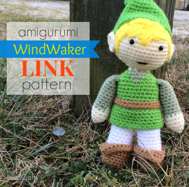 Link And Zelda Crochet Doll, The Legend of Zelda, Handmade Link