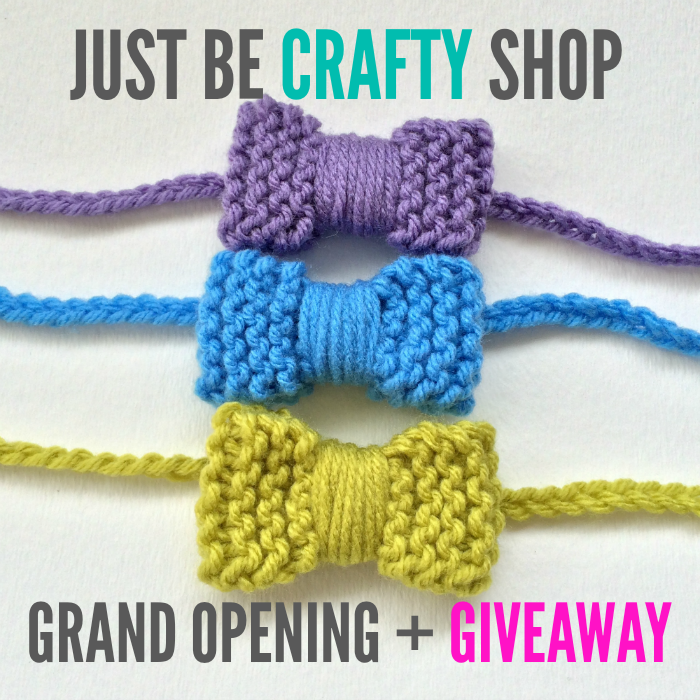 The Just Be Crafty Shop Grand Opening + Giveaway!!