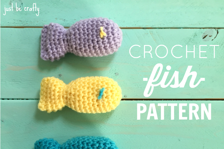 Crochet Fish Cat Toy Pattern With Catnip!