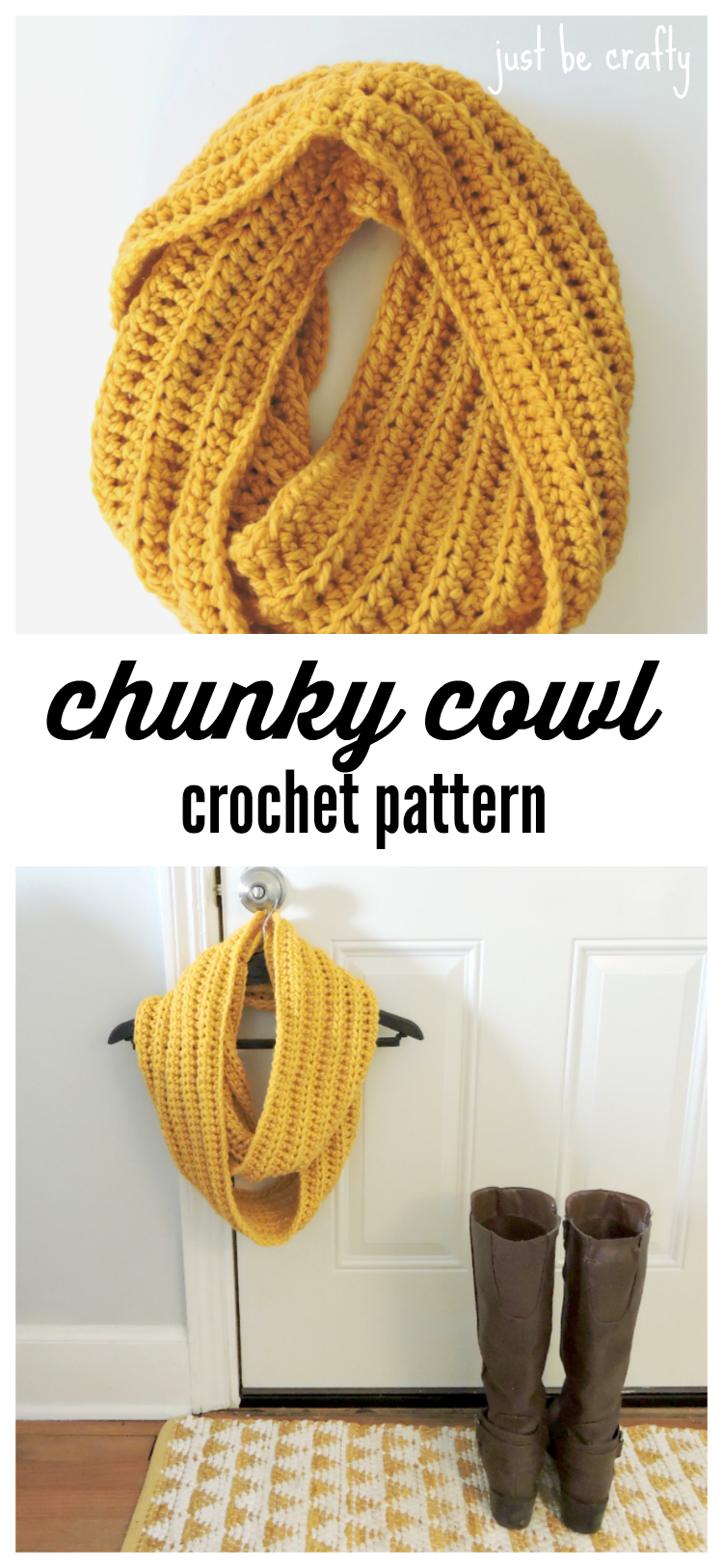 Chunky Crochet Cowl Pattern