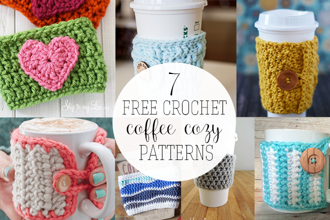 Free Crochet Coffee Cozy Pattern