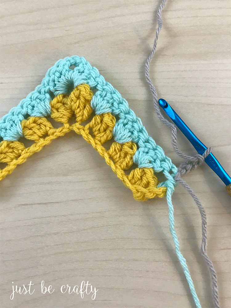 Granny Ripple Tutorial; Simple tutorial by Just Be Crafty