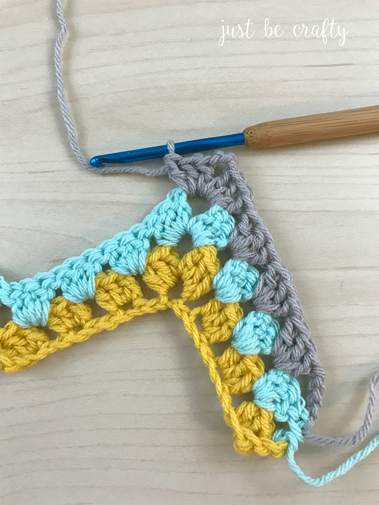 Granny Ripple Tutorial; Simple tutorial by Just Be Crafty