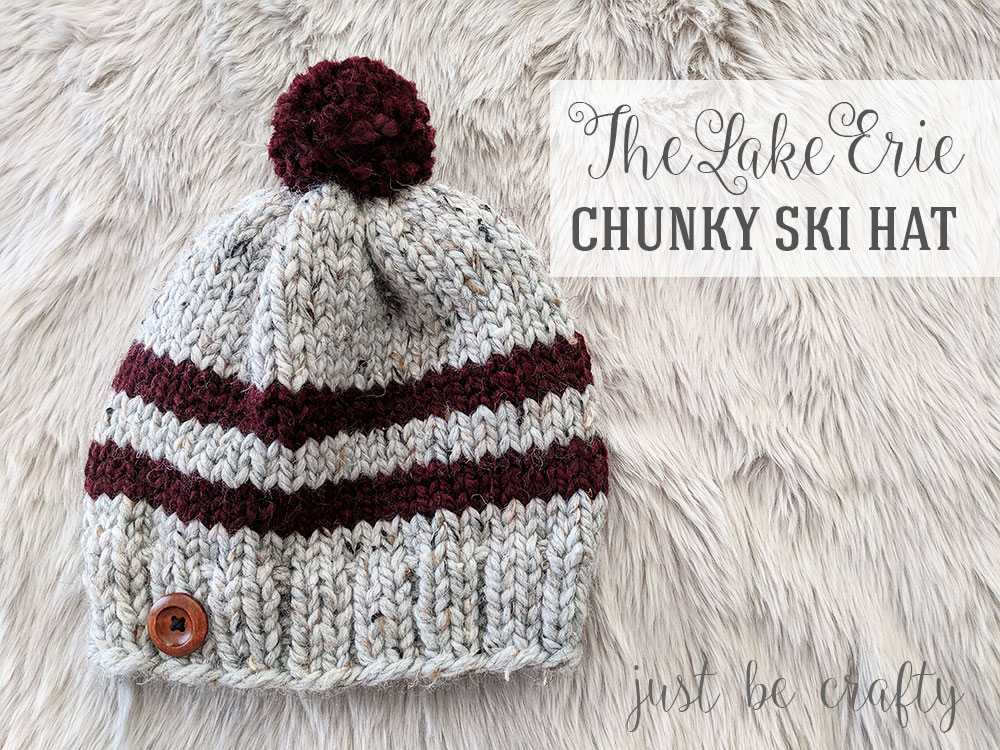 Lake Erie Chunky Ski Hat Pattern