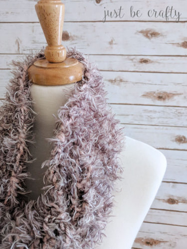 Romantic Neutral Scarf Pattern - Free Pattern by Just Be Crafty