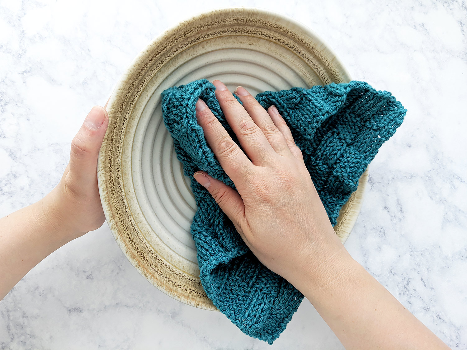 How To Knit A Farmhouse Kitchen Dishcloth