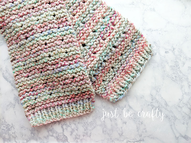 Cotton Candy Crochet Scarf Pattern | Free crochet pattern by Just Be Crafty