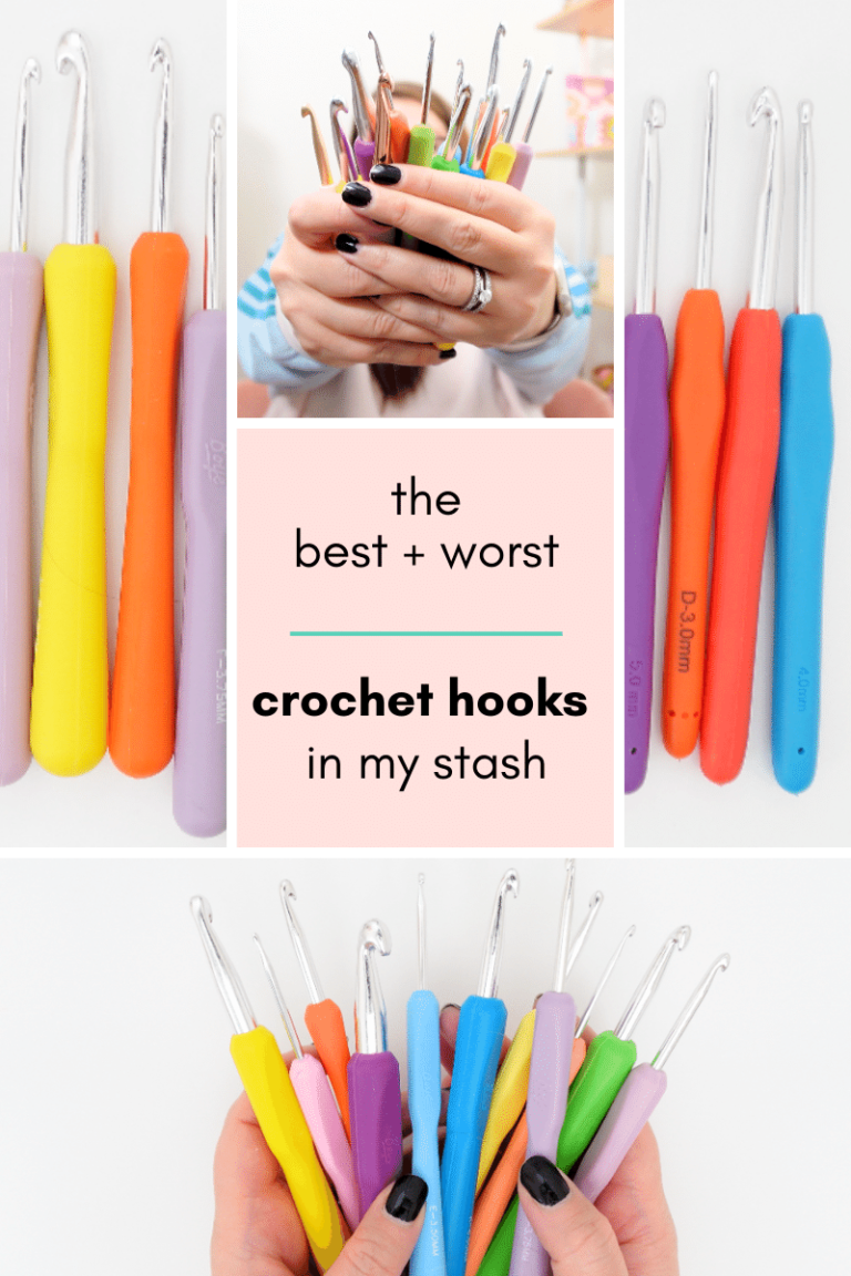 My Favorite Crochet Hooks: The best and worst from my stash!