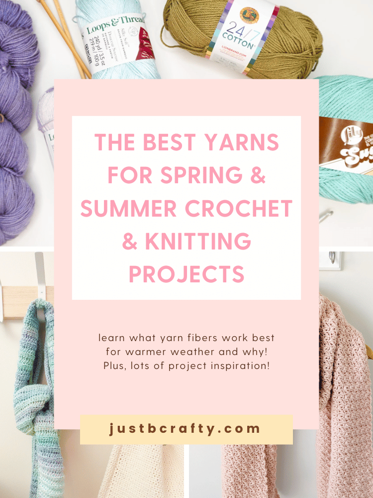 Best Lightweight Yarns for Spring & Summer Crochet & Knitting Projects