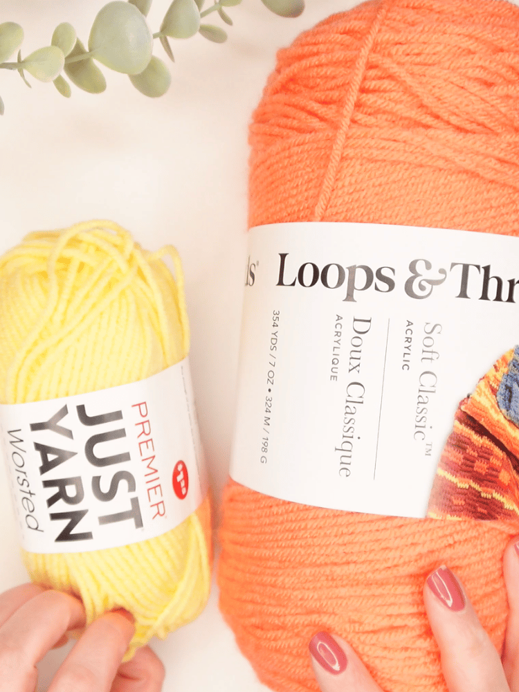 michaels vs dollar tree yarn comparison